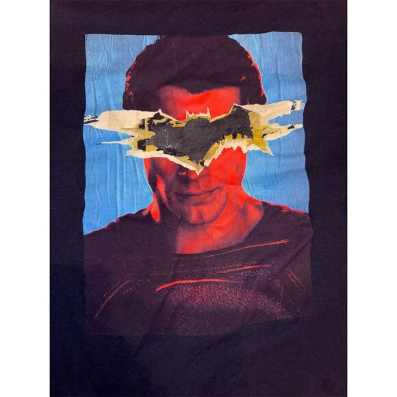 DC Comics Batman V Superman Men's 2XL Blue Graphic T-Shirt: Scott Snyder - Picture 2 of 3